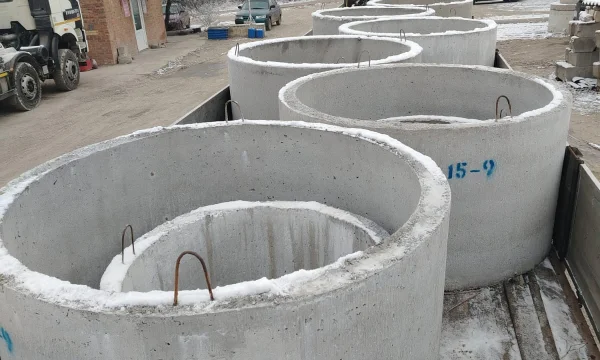 Кольца колодца. Элементы колодца. 0