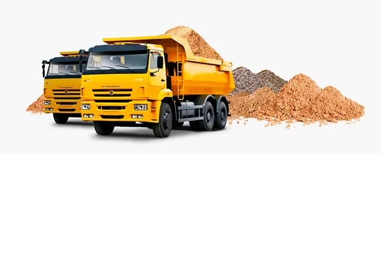 Доставка песка щебня отсева шлака по Луганску и ЛНР 1