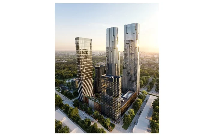 Благоустроенное пространство площадью порядка 6 тыс. кв. метров создадут на территории мультиквартала VEER от MR