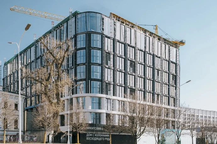 Строительство клубного дома «Никитский 6» выходит на завершающий этап Строительство клубного дома «Никитский 6» выходит на завершающий этап