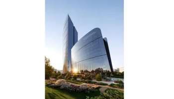 Световые паруса украсят архитектуру офисных башен вблизи Хорошевского шоссе