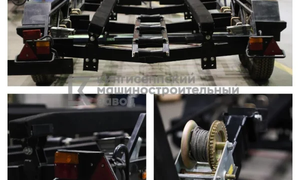 Прицеп для перевозки катеров, лодок и яхт «Валья» 2