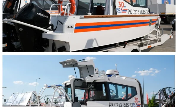 КМЗ поставил очередную партию катеров для госструктур РФ 2