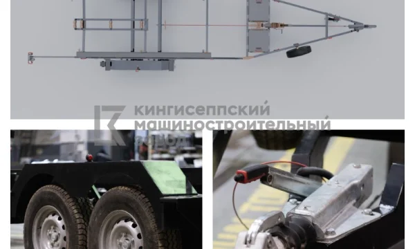 Прицеп для перевозки катеров, лодок и яхт «Валья» 0