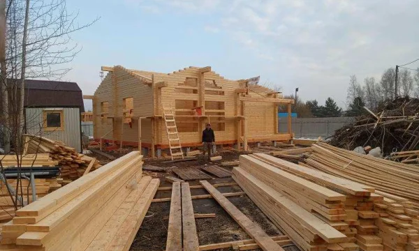 Строительство домов и бань 1