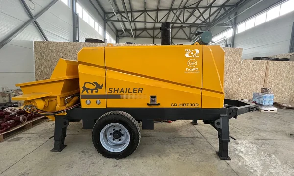 Бетононасосы стационарные Shailer GR-30D, GR-40D 1