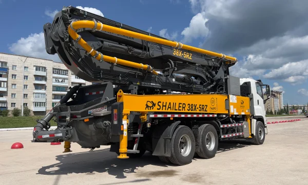 Автобетононасос SHAILER 38X-RZ на шасси ISUZU 6x4 2