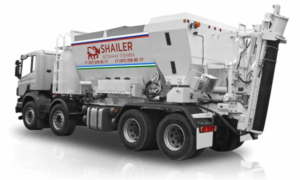 Автобетонозавод Shailer АБЗ-10 на шасси МАЗ 0