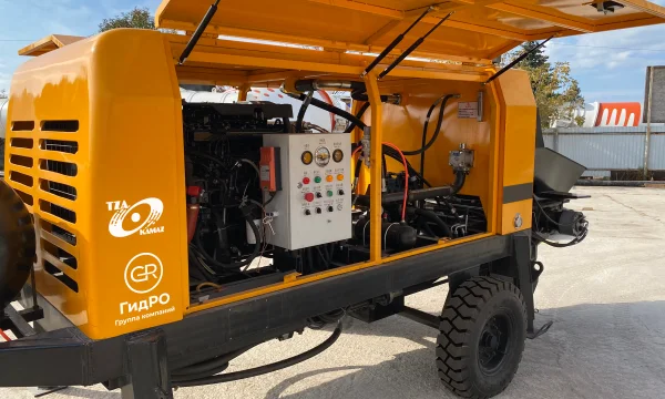 Бетононасосы стационарные Shailer GR-30D, GR-40D 3