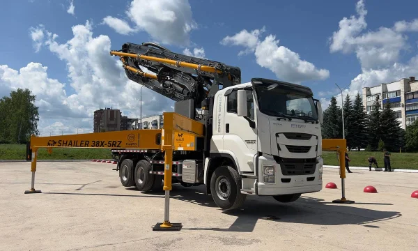 Автобетононасос SHAILER 38X-RZ на шасси ISUZU 6x4 0