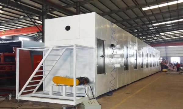 Линия для производства бугорчатых прокладок для яиц 0