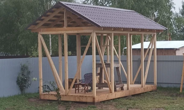 Шлифовка и окраска срубов в Перми 0