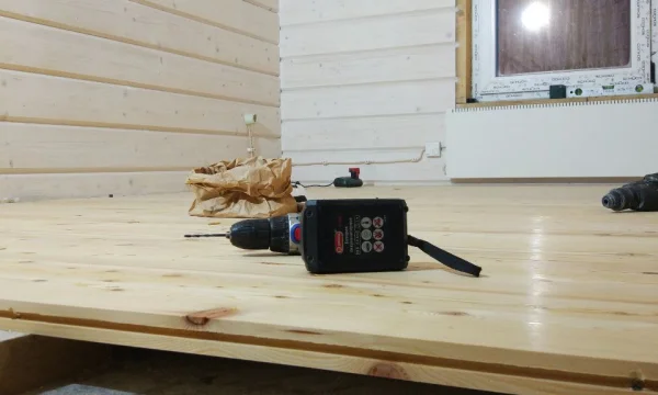 Шлифовка и окраска срубов в Перми 3