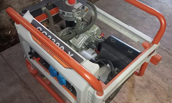 Газовый генератор GG3300-X с функцией автоматического включения (со шкафом АВР, автоматического ввода в резерв), передвижная. 0