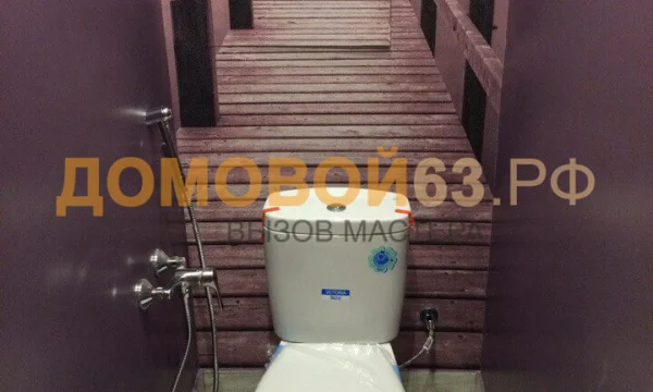 Установка унитаза, замена унитаза 3