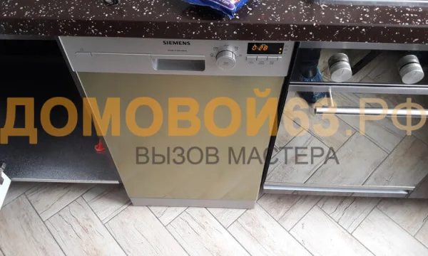 Установка посудомоечной машины 3