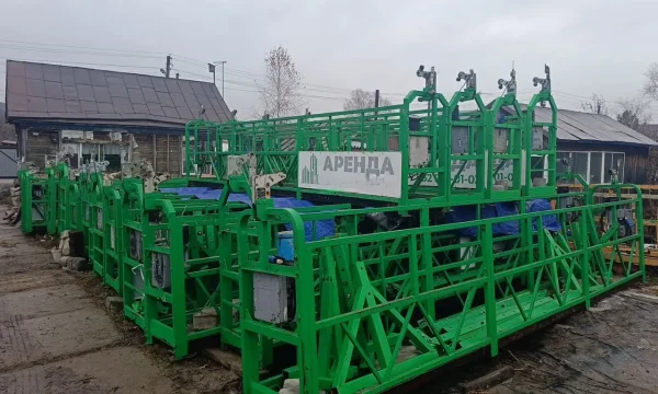 Сдам фасадный подъемник (люльку) в аренду в Новосибирске 1