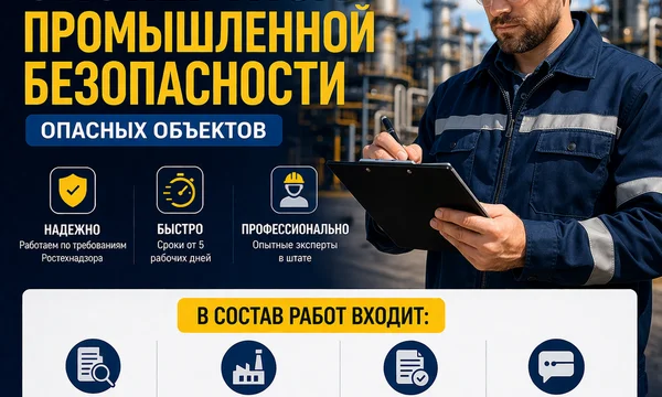Экспертиза промышленной безопасности опасных объектов 0