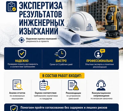Экспертиза результатов инженерных изысканий 0