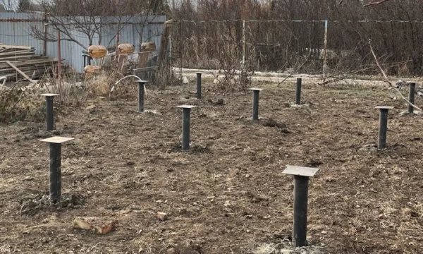 Сваи 89 мм под веранду и пристройку. Саратов 1