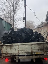Отгрузка винтовых свай со склада в Саратове