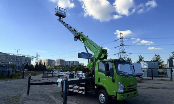 Аренда новой автовышки 30 м на шасси ISUSU 0