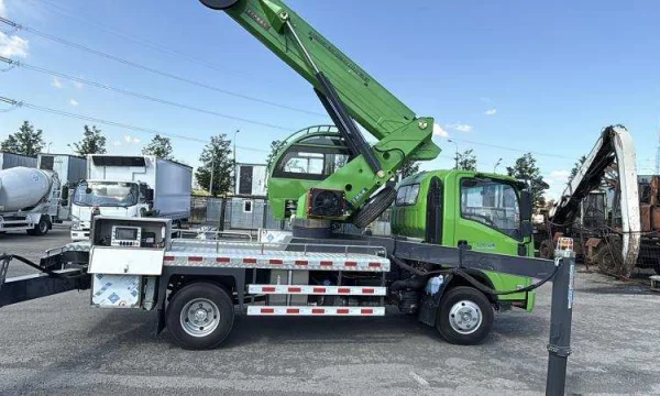 Аренда новой автовышки 30 м на шасси ISUSU 2