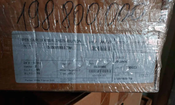 Клапан управляющий Pentair Water France 3150 1800 TM 1