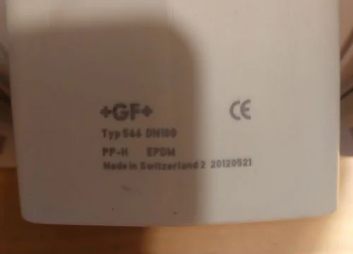 Шаровый кран +GF+ тип 546, 2 ходовой, DN100, PN10 3