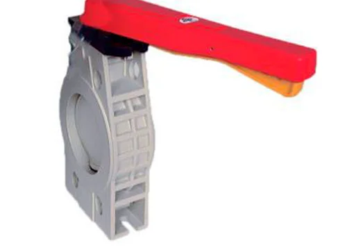 Кран-бабочка Praher S4 PVC DN125 d140 PN10 122001 0