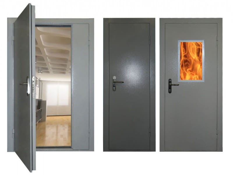 Противопожарные двери и система антипаника