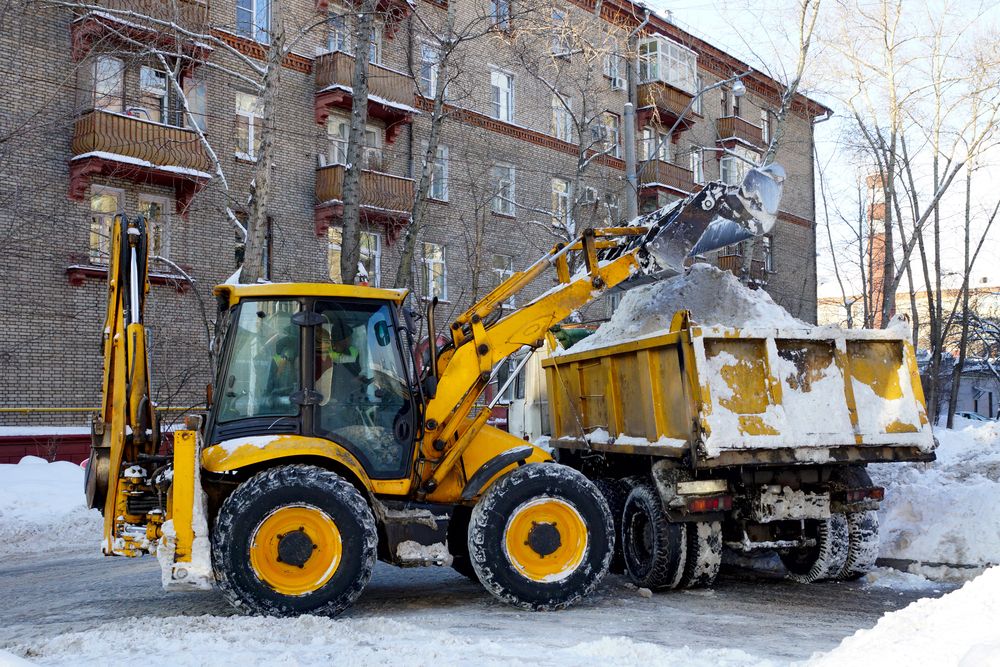 Московская борьба со снегом