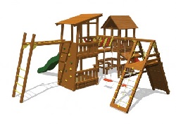 Детские городки и игровые площадки от компании Вивана - отличный выбор!
