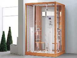 Душевая кабина – оптимальный вариант для небольшой ванной комнаты