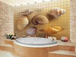 Керамика в дизайне ванной комнаты