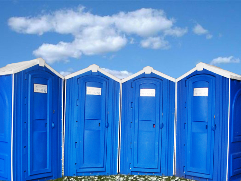 Туалетные кабинки для строек