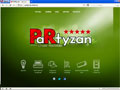 Сайт подпольной студии рекламы агентства PaRtyzan (Партизан)