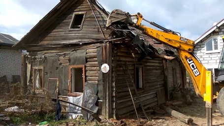 Правильный демонтаж деревянных домов